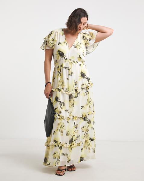 Joanna Hope Ruffle Maxi Dress - Image