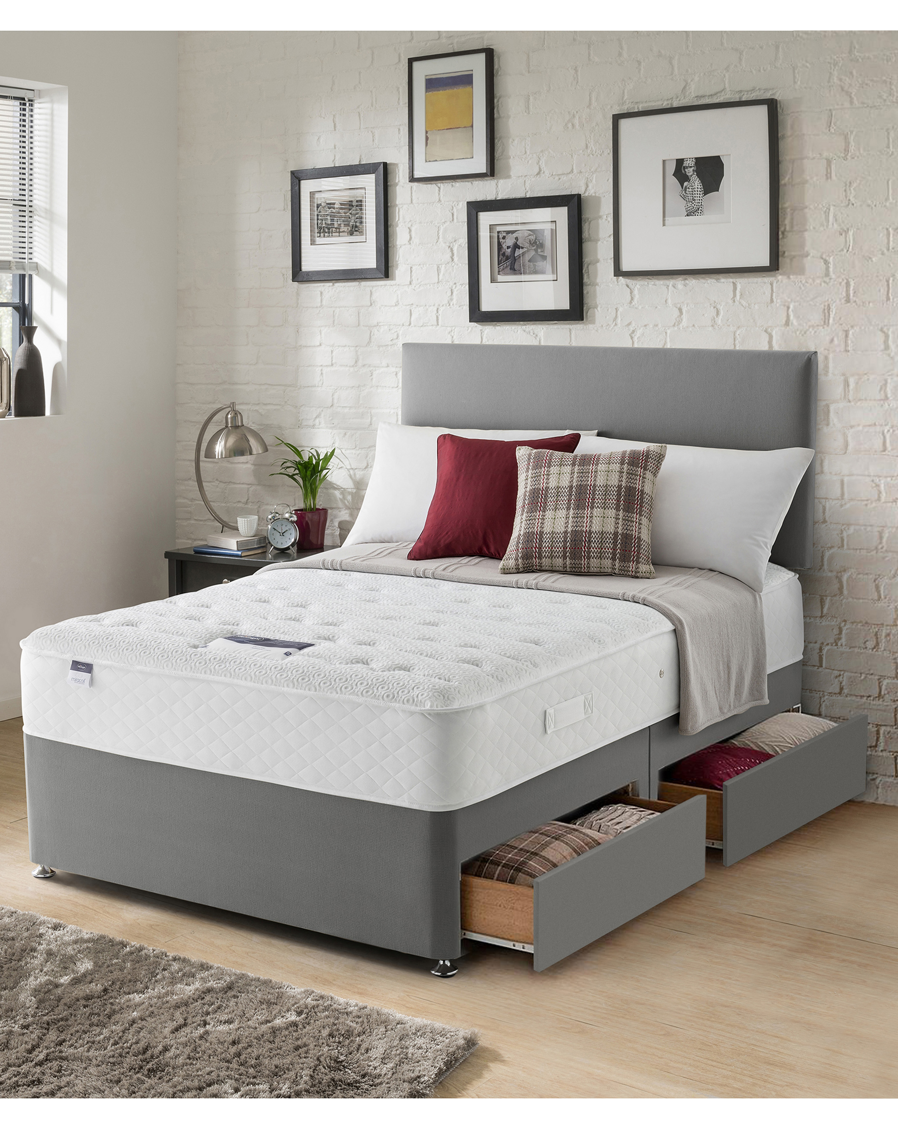 Silentnight Miracoil Mattress Divan