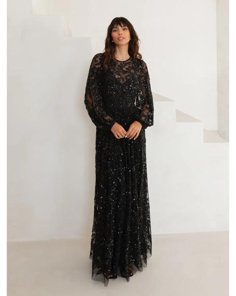 Maya Deluxe Embellished Dress