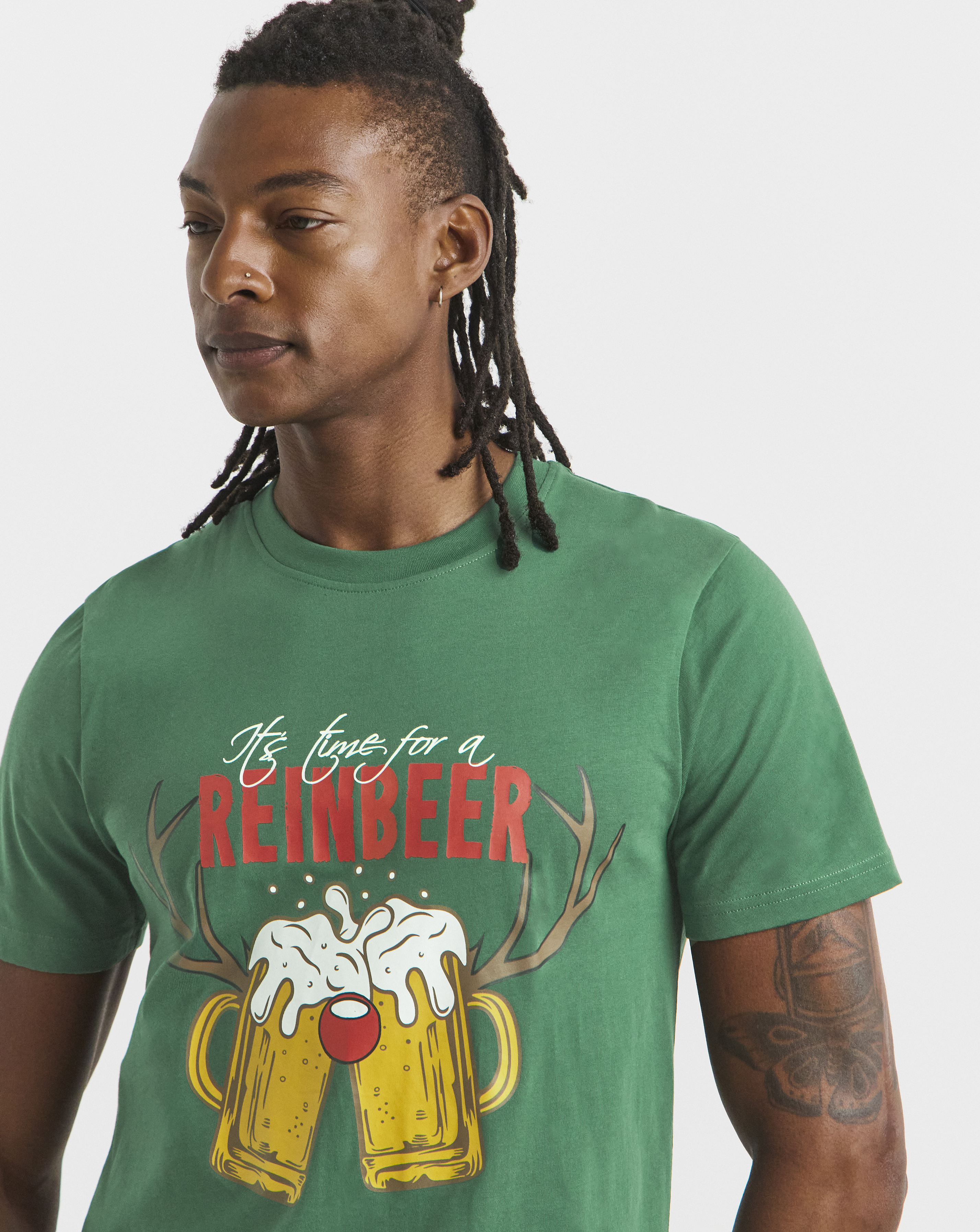 Christmas Reinbeer Graphic T-Shirt