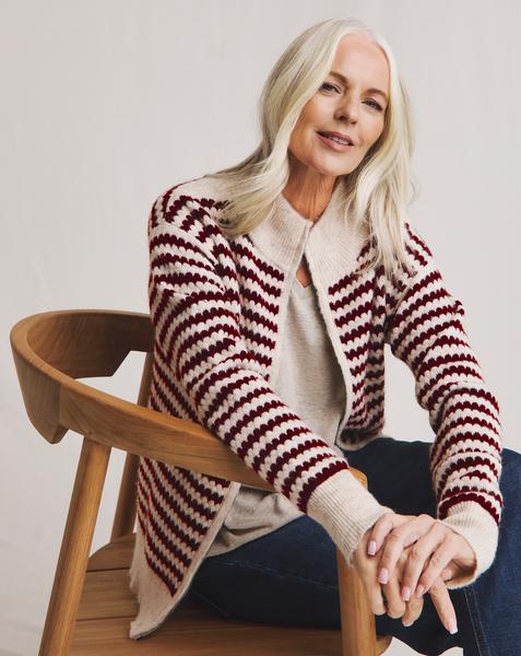 Julipa Zip Up Knitted Jacket