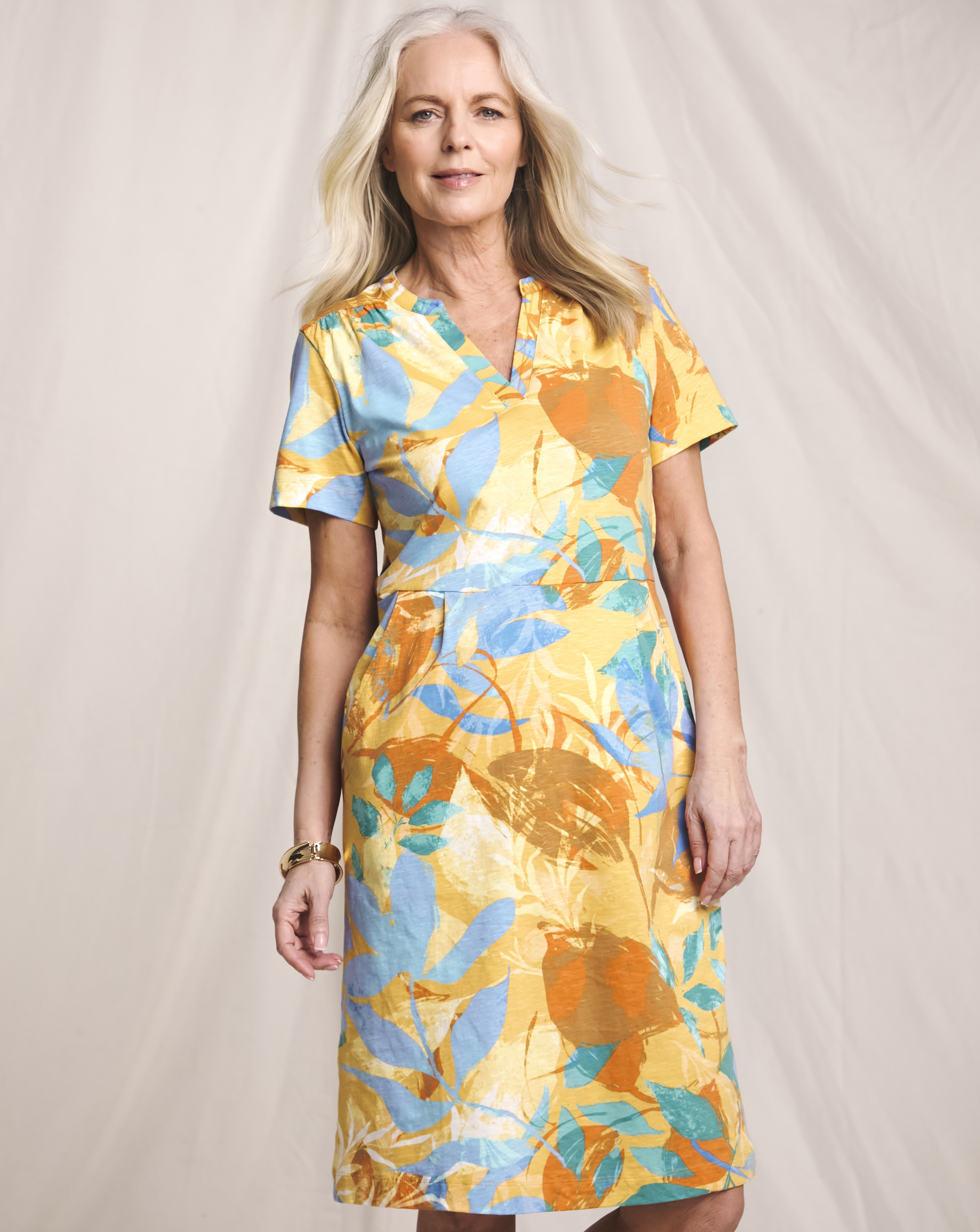 Julipa Pure Cotton Printed Shift Dress