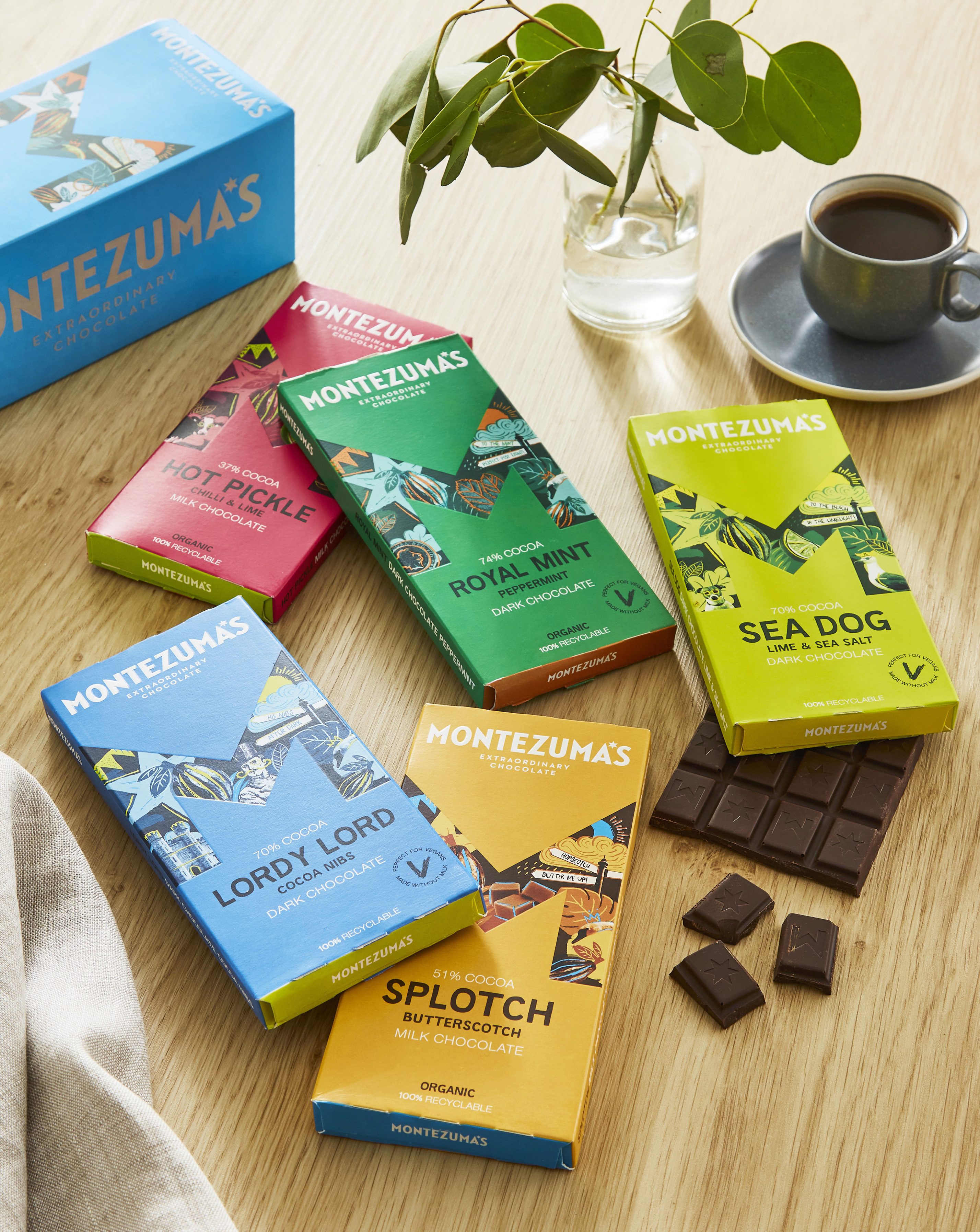 Montezuma's Chocolate Bar Library