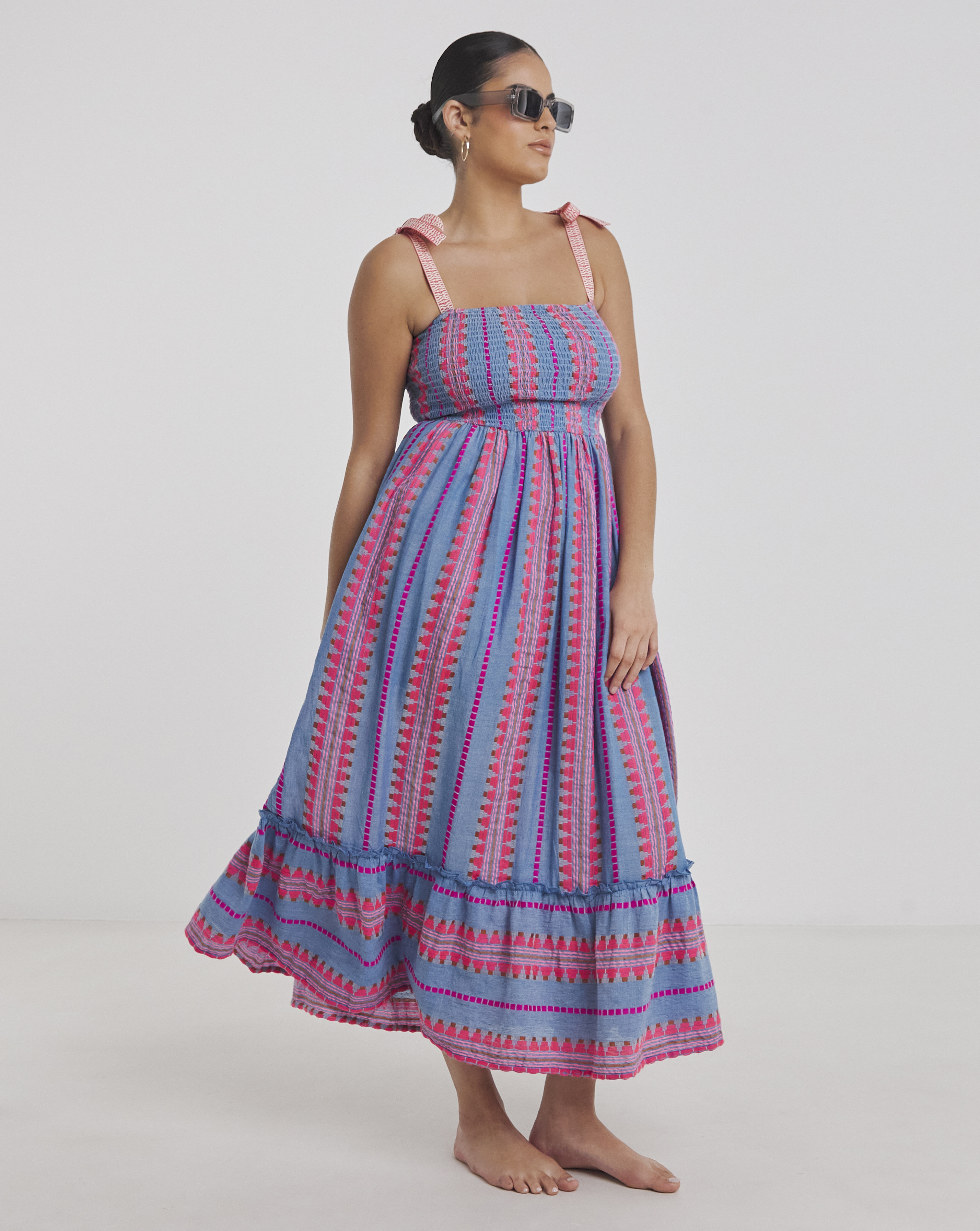 Beach to Stripe Maxi Dress