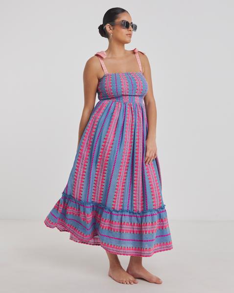 Beach to Stripe Maxi Dress