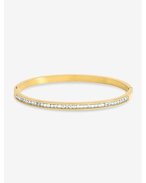 Jon Richard Gold Crystal Row Bangle