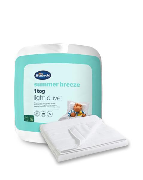 Silentnight Light 1 Tog Duvet