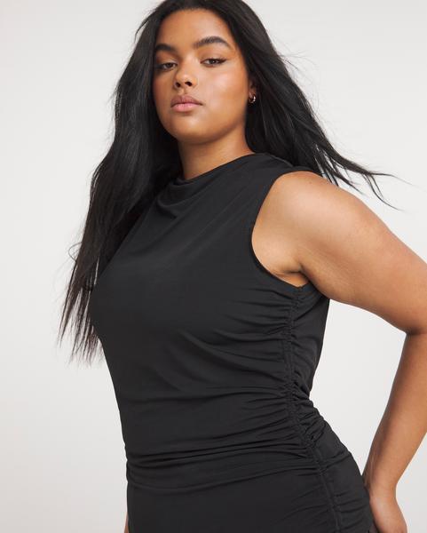 Ruched Side Tank Top