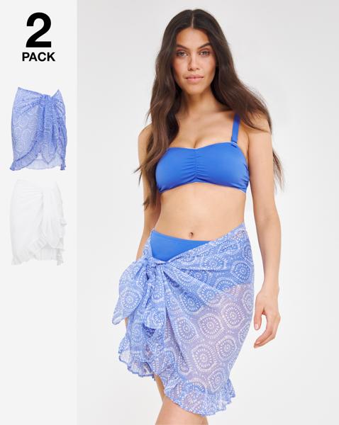 Value 2 Pack Beach Sarongs