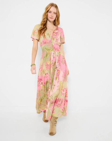 JB Prettiest Patchwork Print Dress
