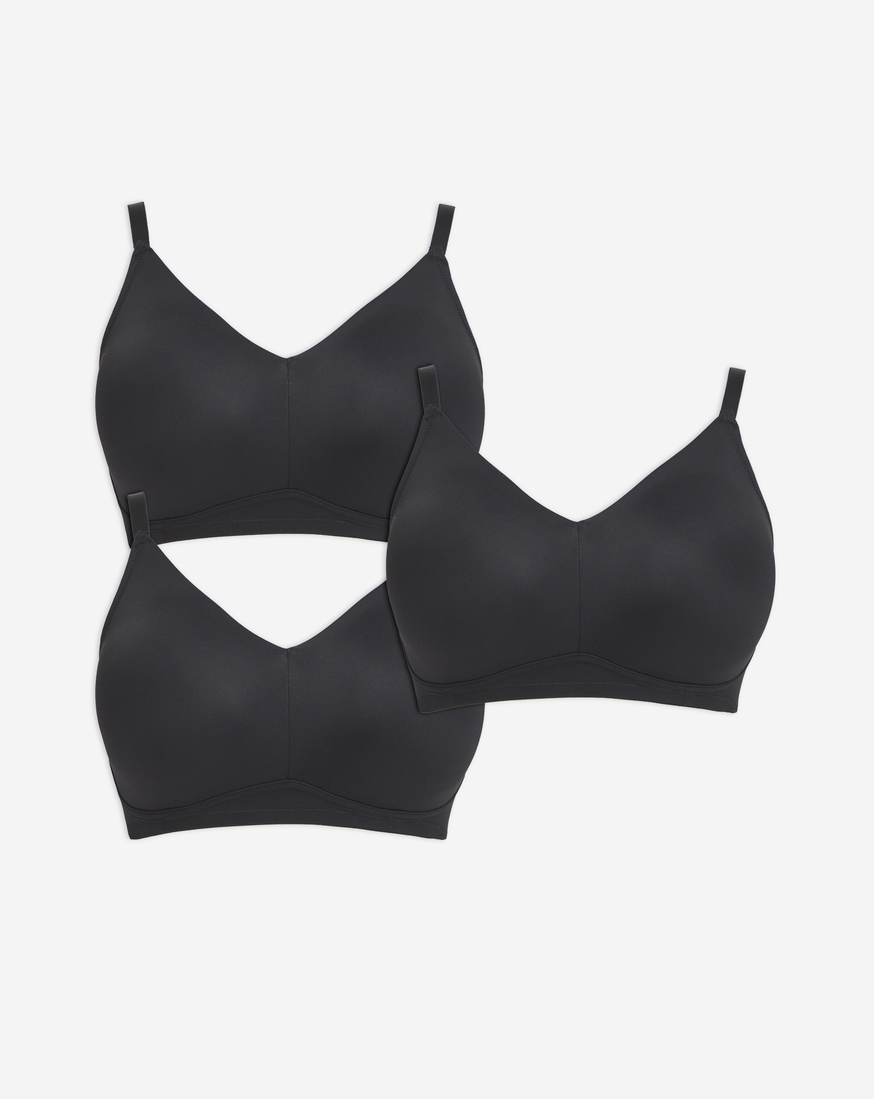 3 Pack Claire Micro NW Full Cup Bras