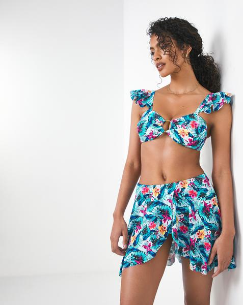 Joe Browns Tropical Frill Sleeve Bikini
