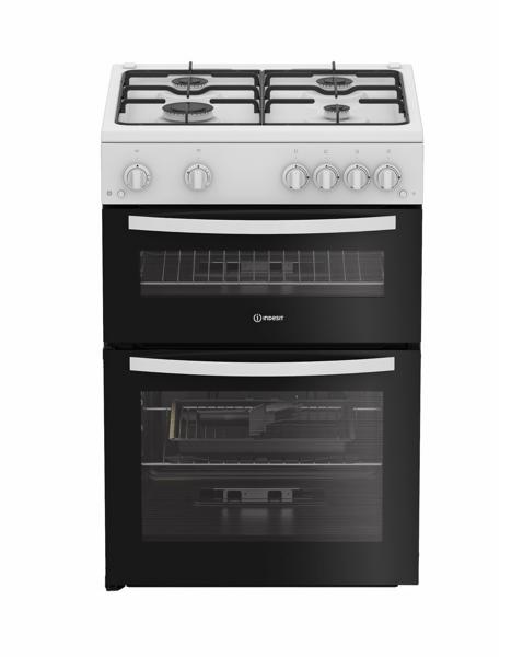 Indesit IDG6GW Gas Cooker White