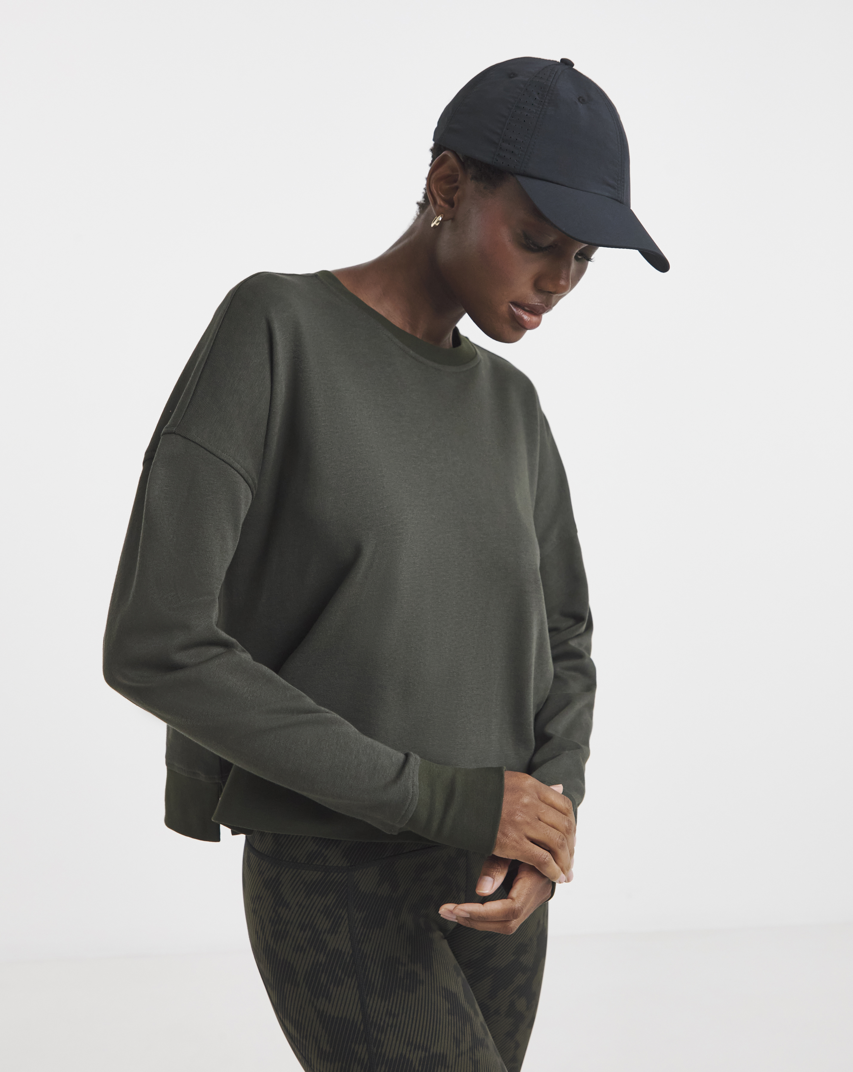 Sweaty Betty After Class Crop Sweatshirt