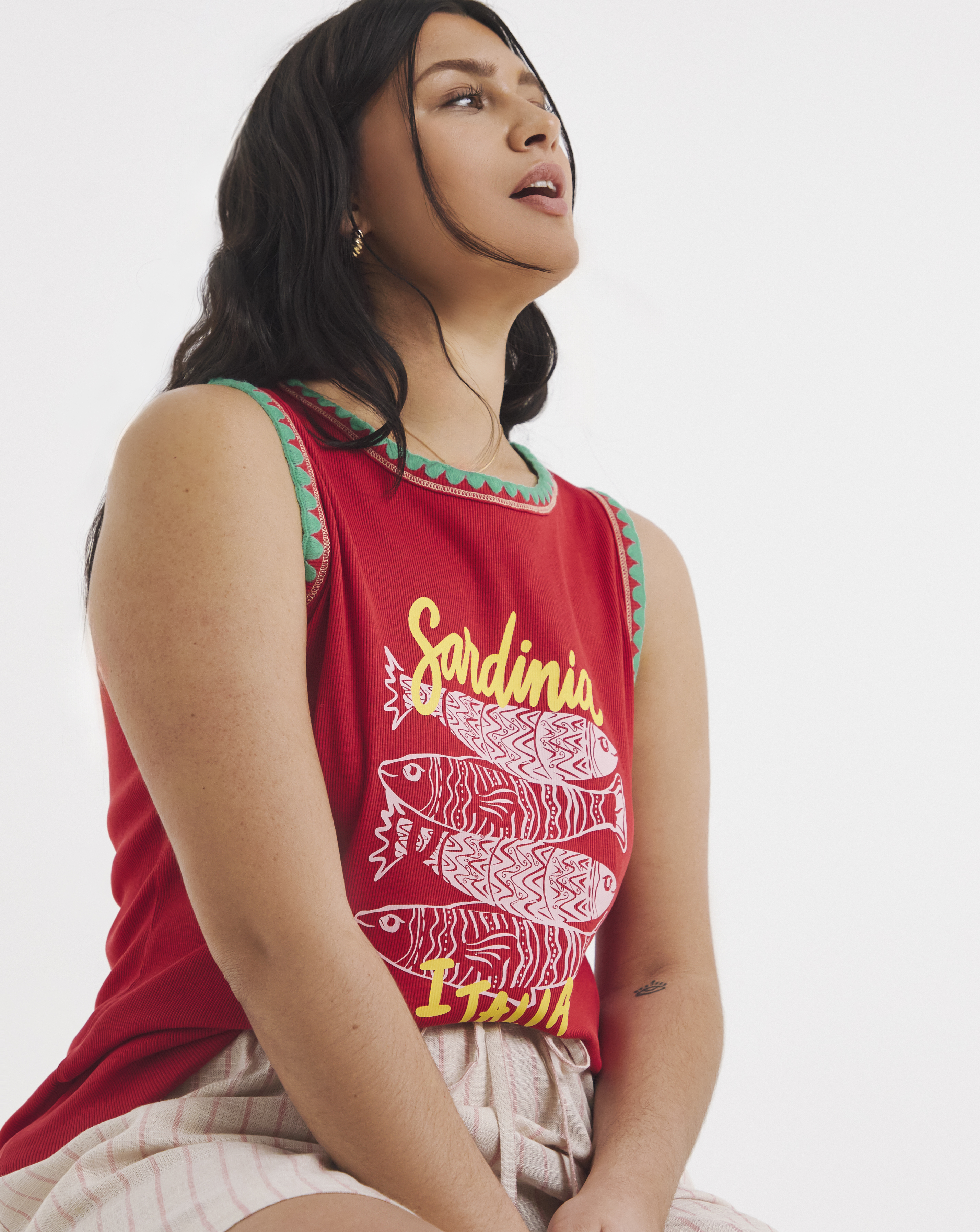 Sardinia Graphic Tank