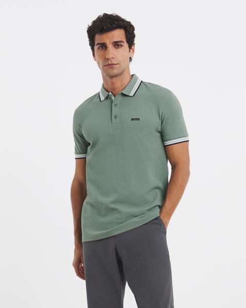 BOSS Short Sleeve Paddy Polo - Green