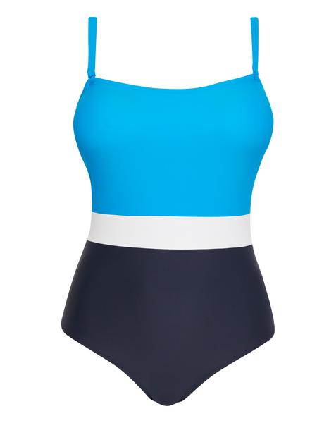 Non Wired Padded Bandeau Swimsuit