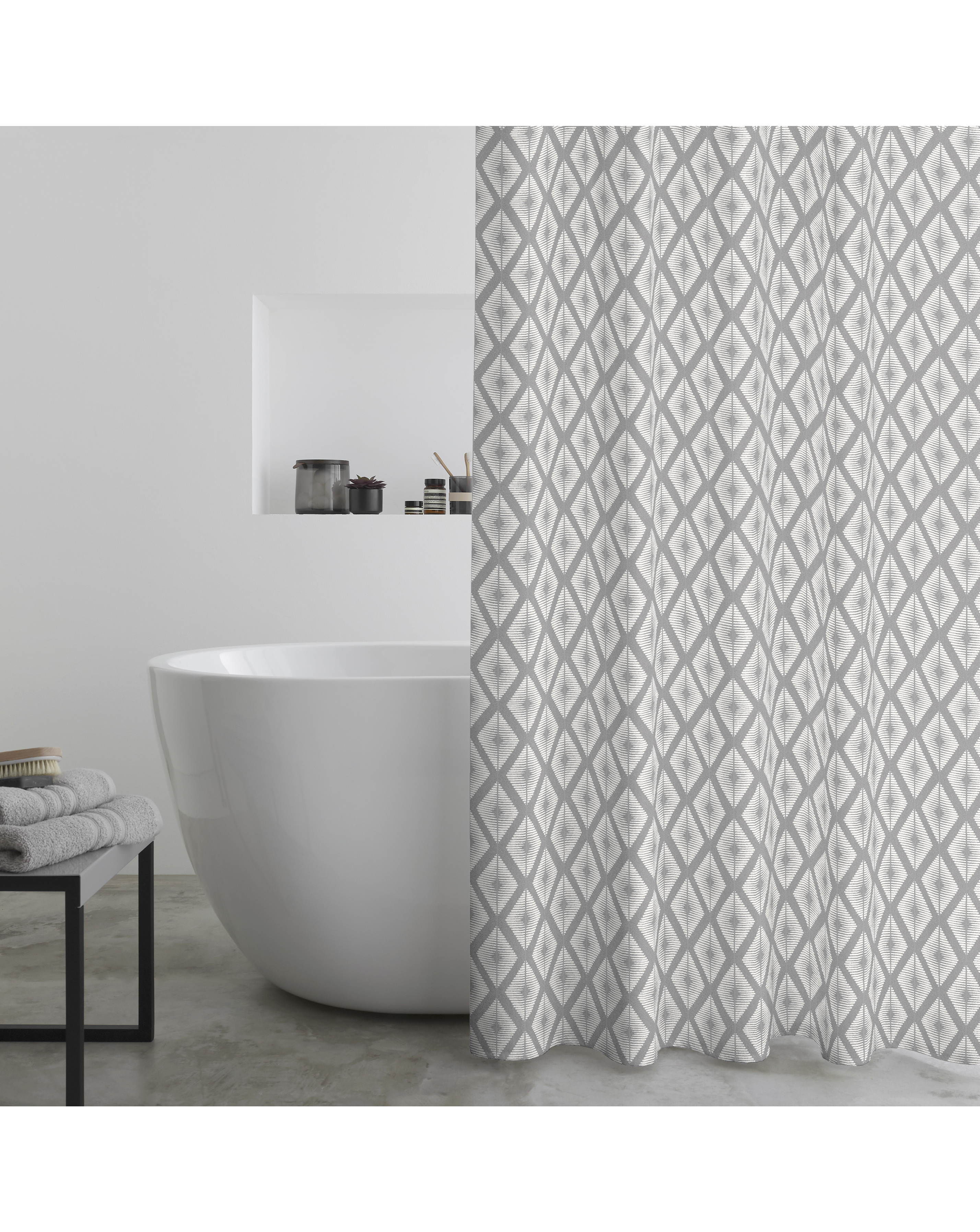 Aztec Diamond Shower Curtain