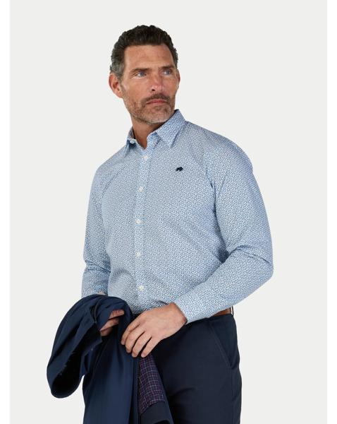 Raging Bull LS Pentagon Pattern Shirt