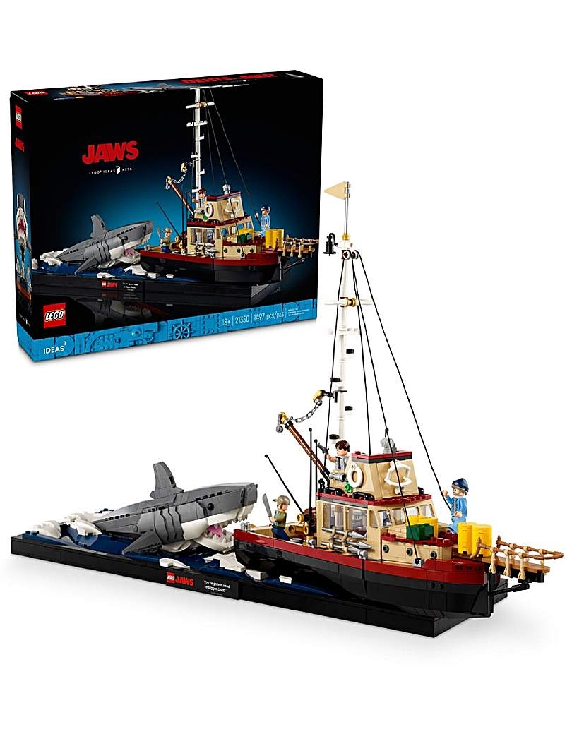Lego Men's Multi Ideas Jaws - 21350