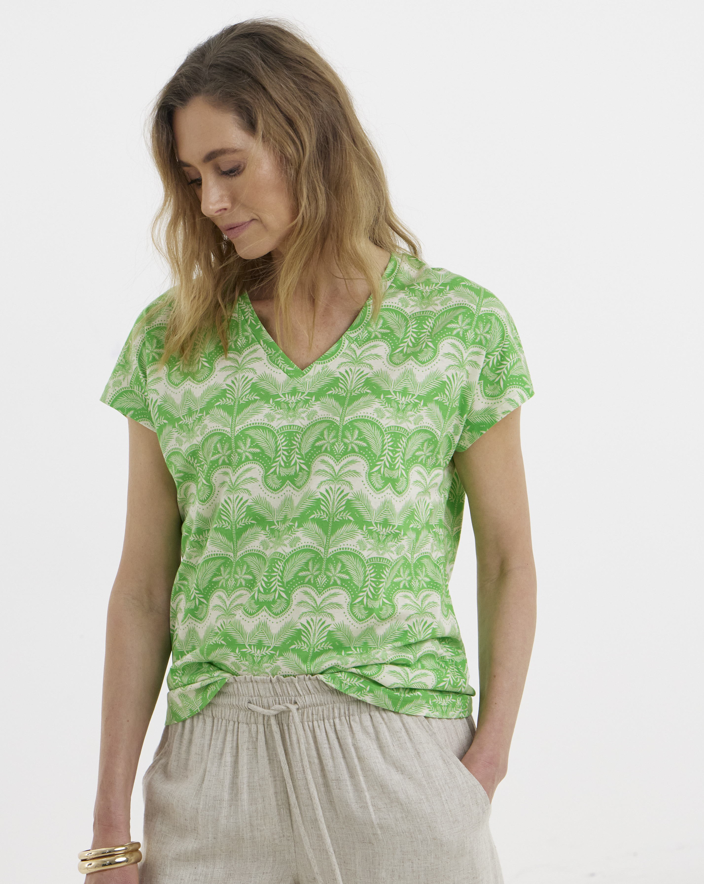 The V-neck T-shirt