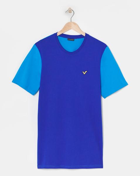 Voi Contrast Sleeve T-Shirt Long Length