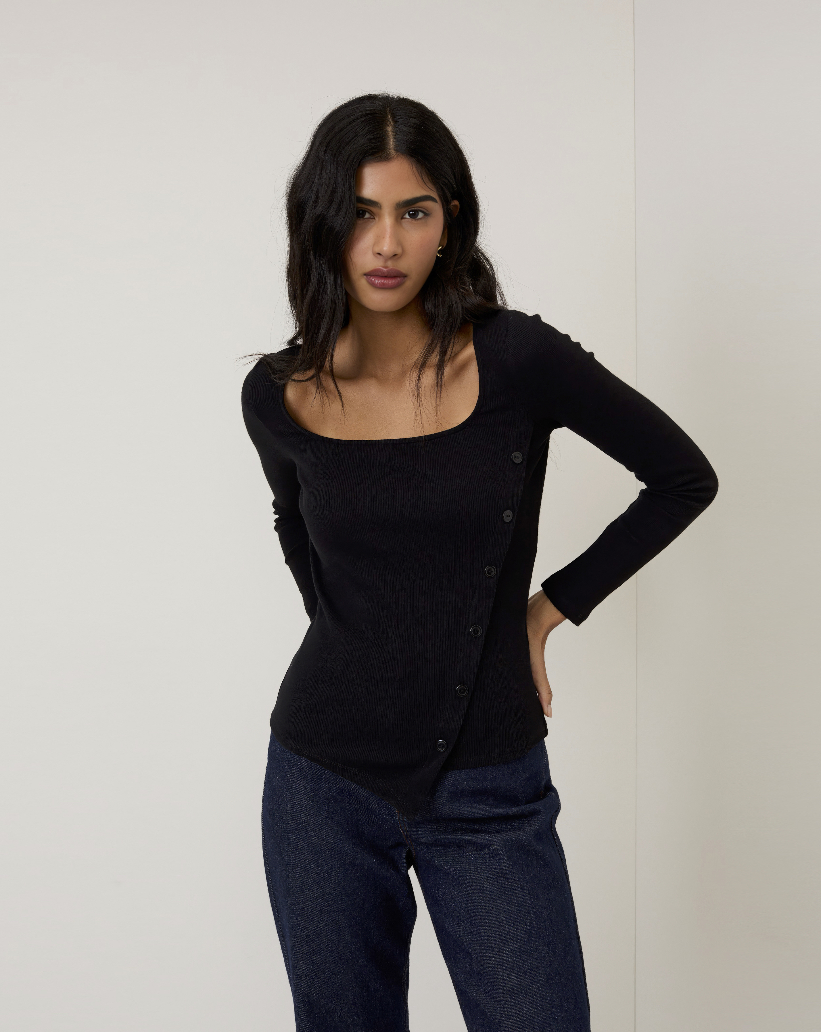 NC Square Neck Top
