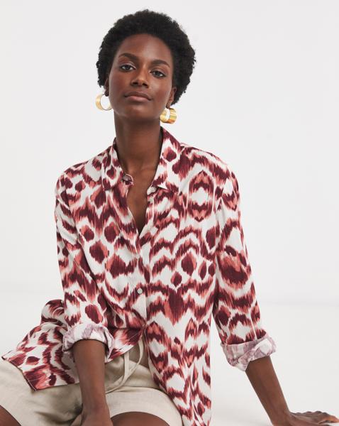 Dipped Back Shirt