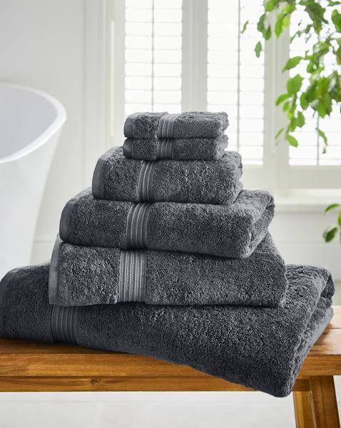 Egyptian Cotton 600GSM Towel -Anthracite