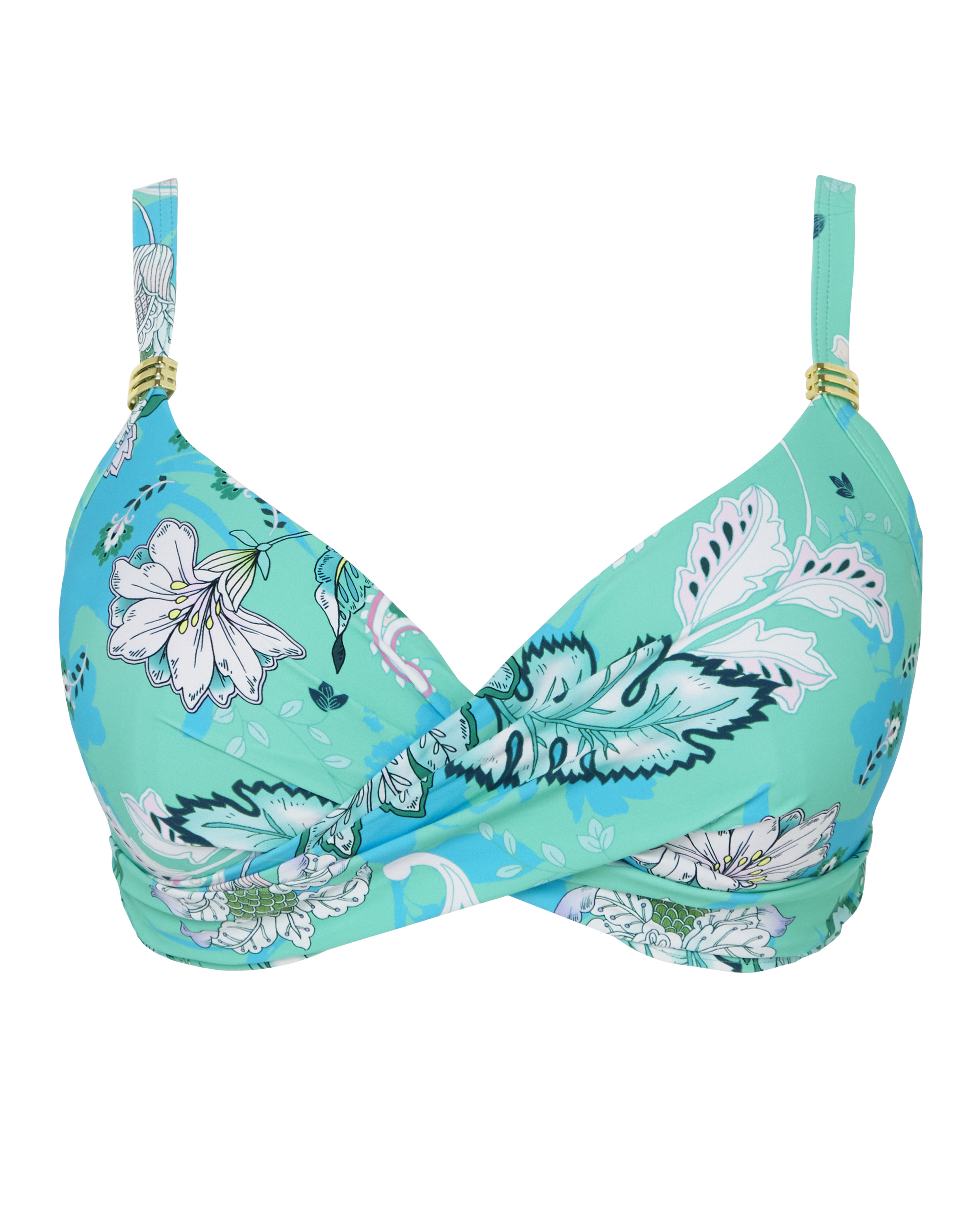 MAGISCULPT Twist Front Wired Bikini Top