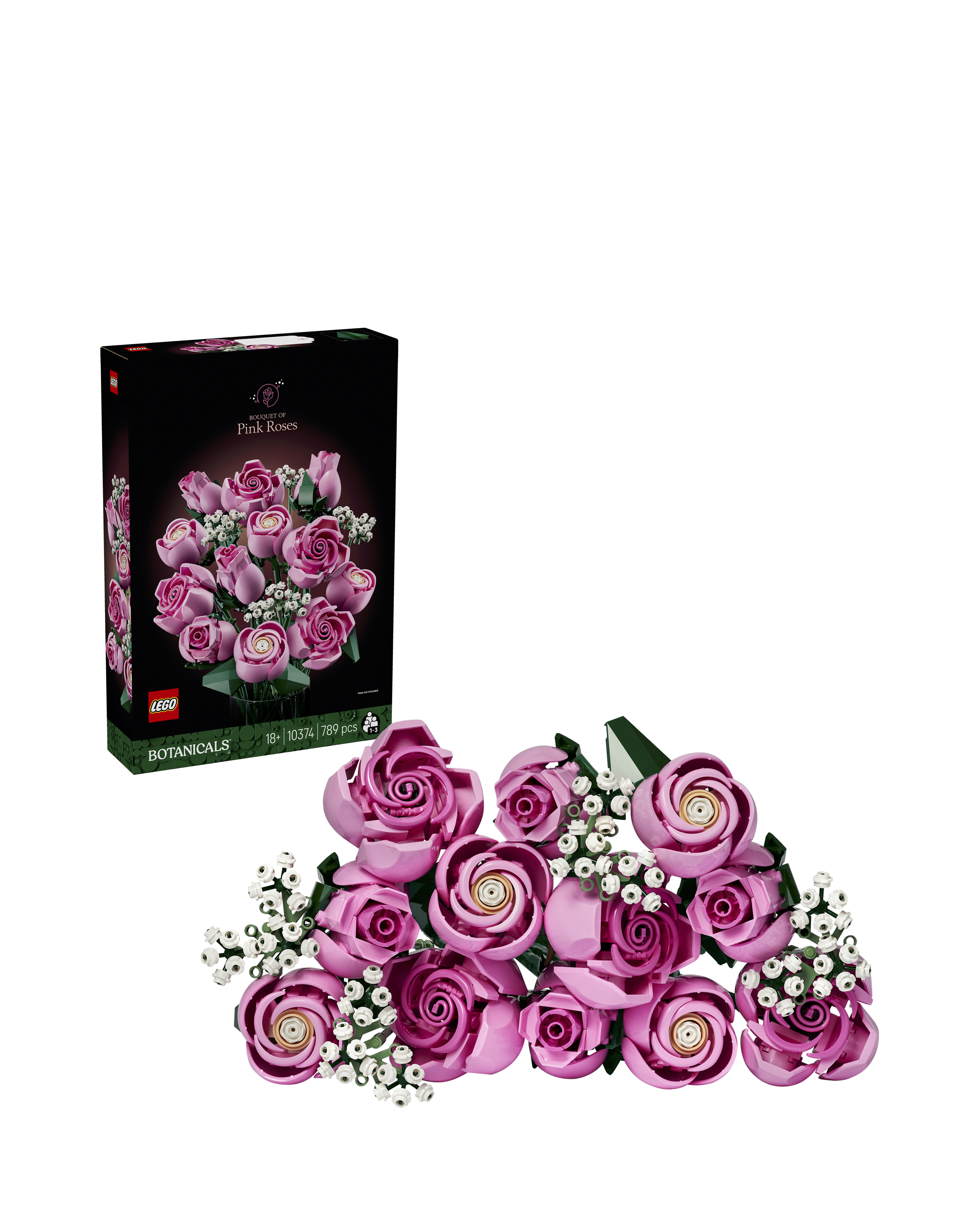 LEGO Botanicals Bouquet of Pink Roses