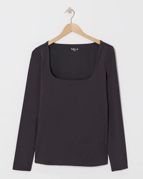 TALA Dayflex Long Sleeve Top - Espresso