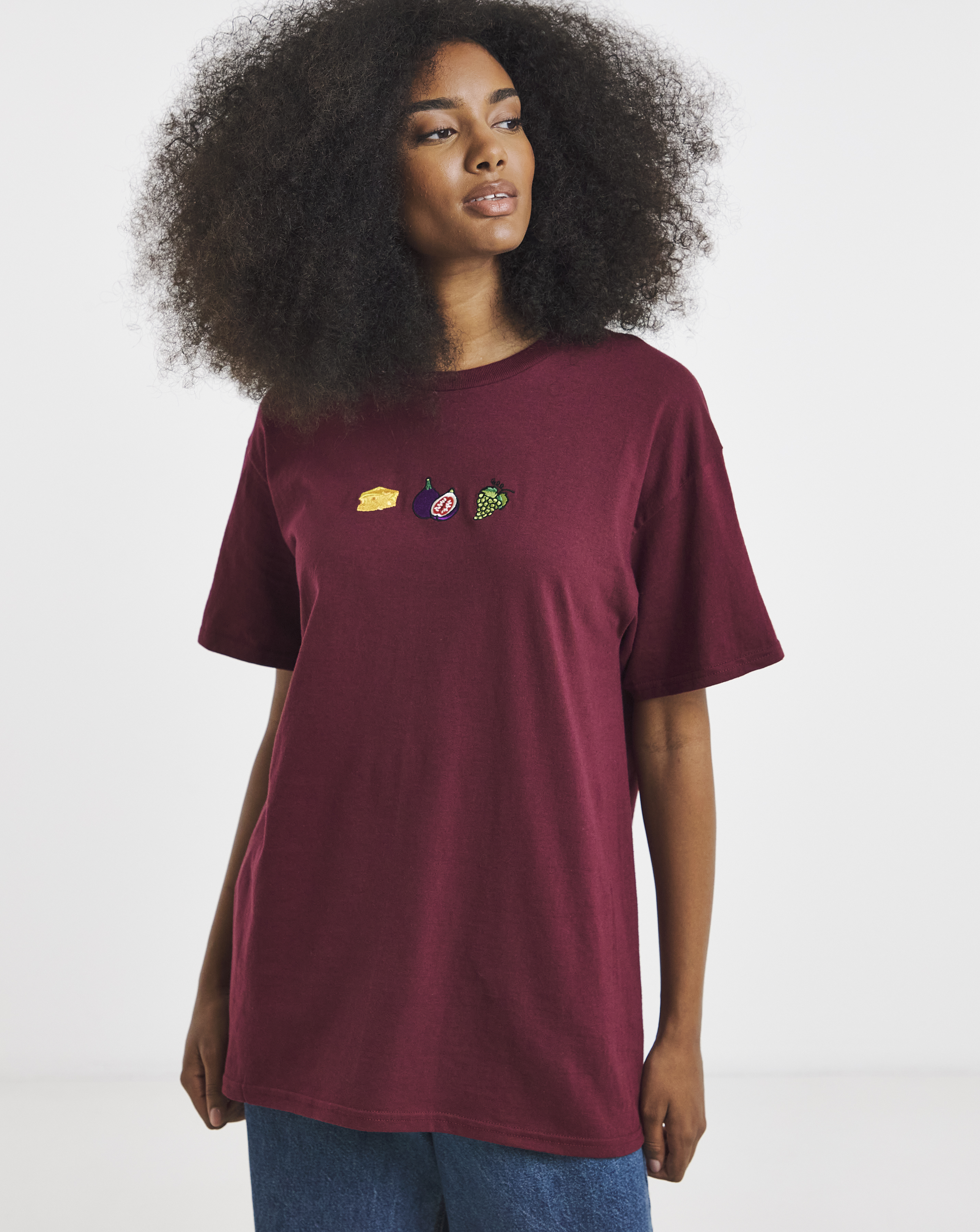 Savoury Embroidery T-Shirt