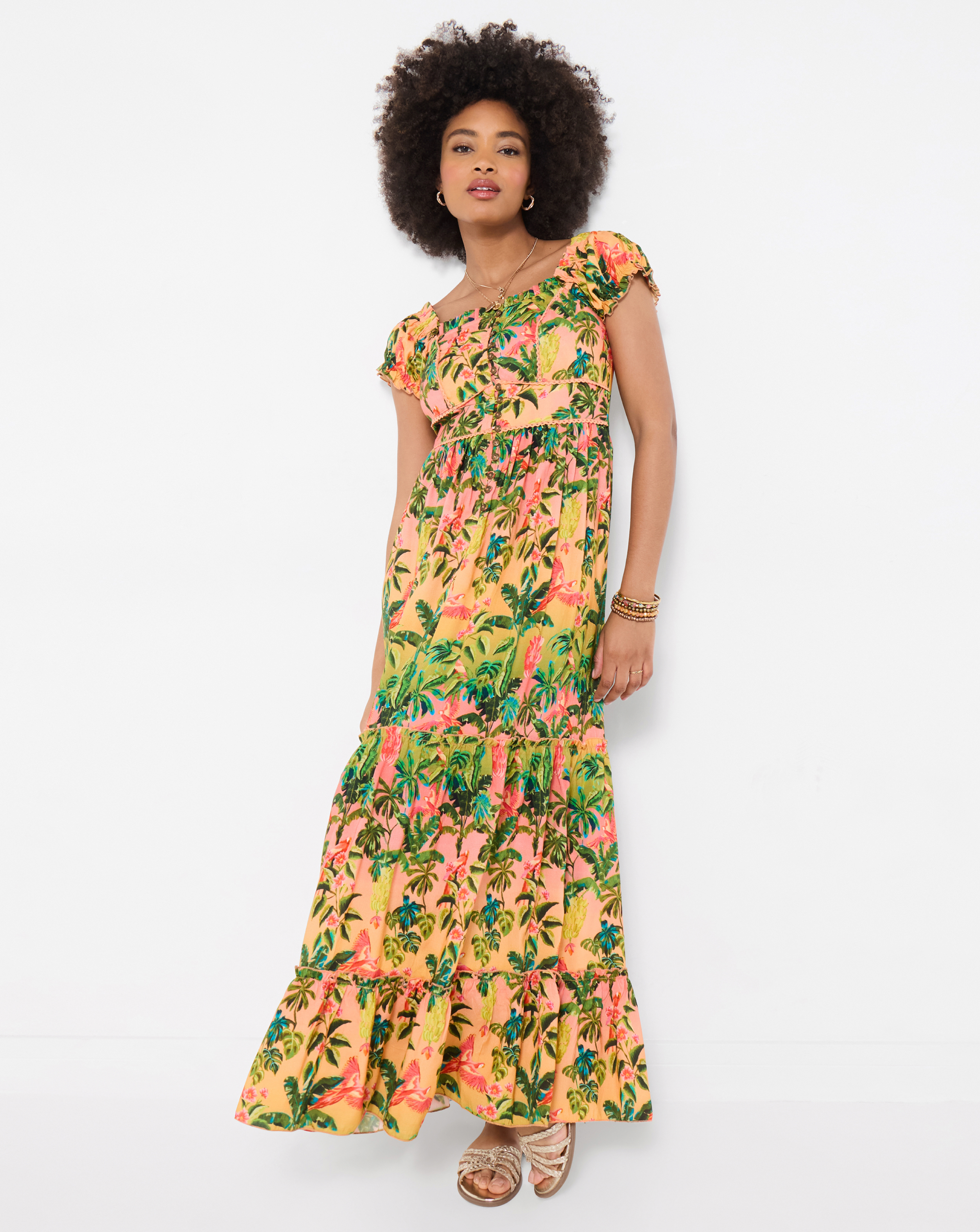 Sunset Beach Maxi Dress Petite
