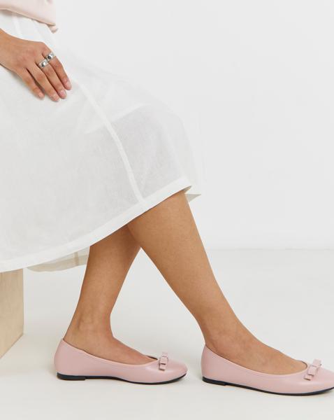 Classic Ballerina Bow Shoe Extra Wide