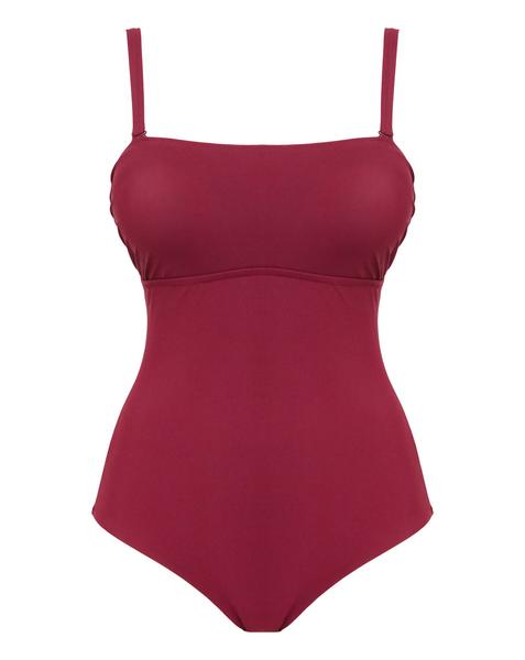 Figleaves Icon V Bar Bandeau Swimsuit