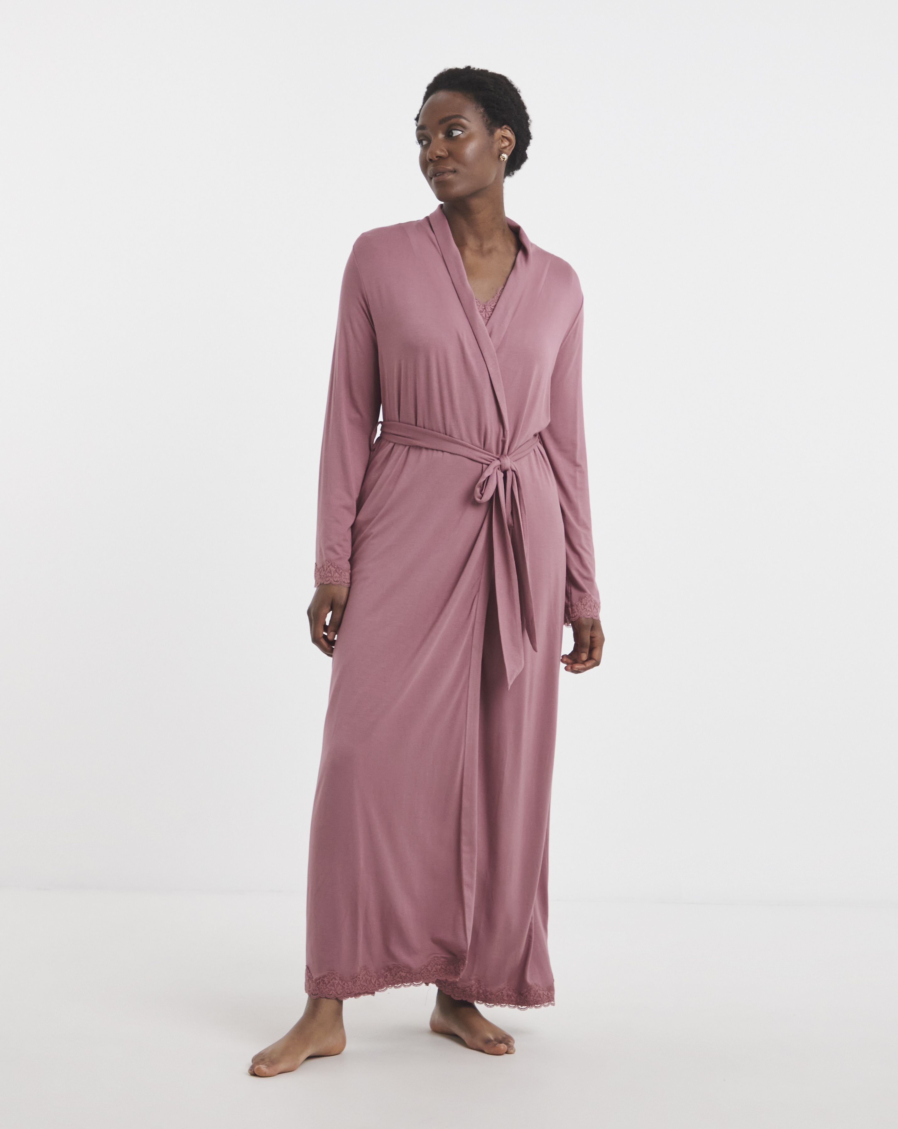 JD Williams Viscose Lace Maxi Gown