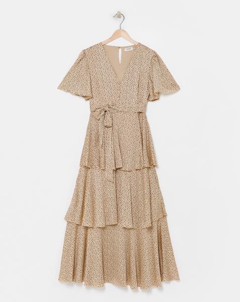Flounce London Tiered Maxi Dress