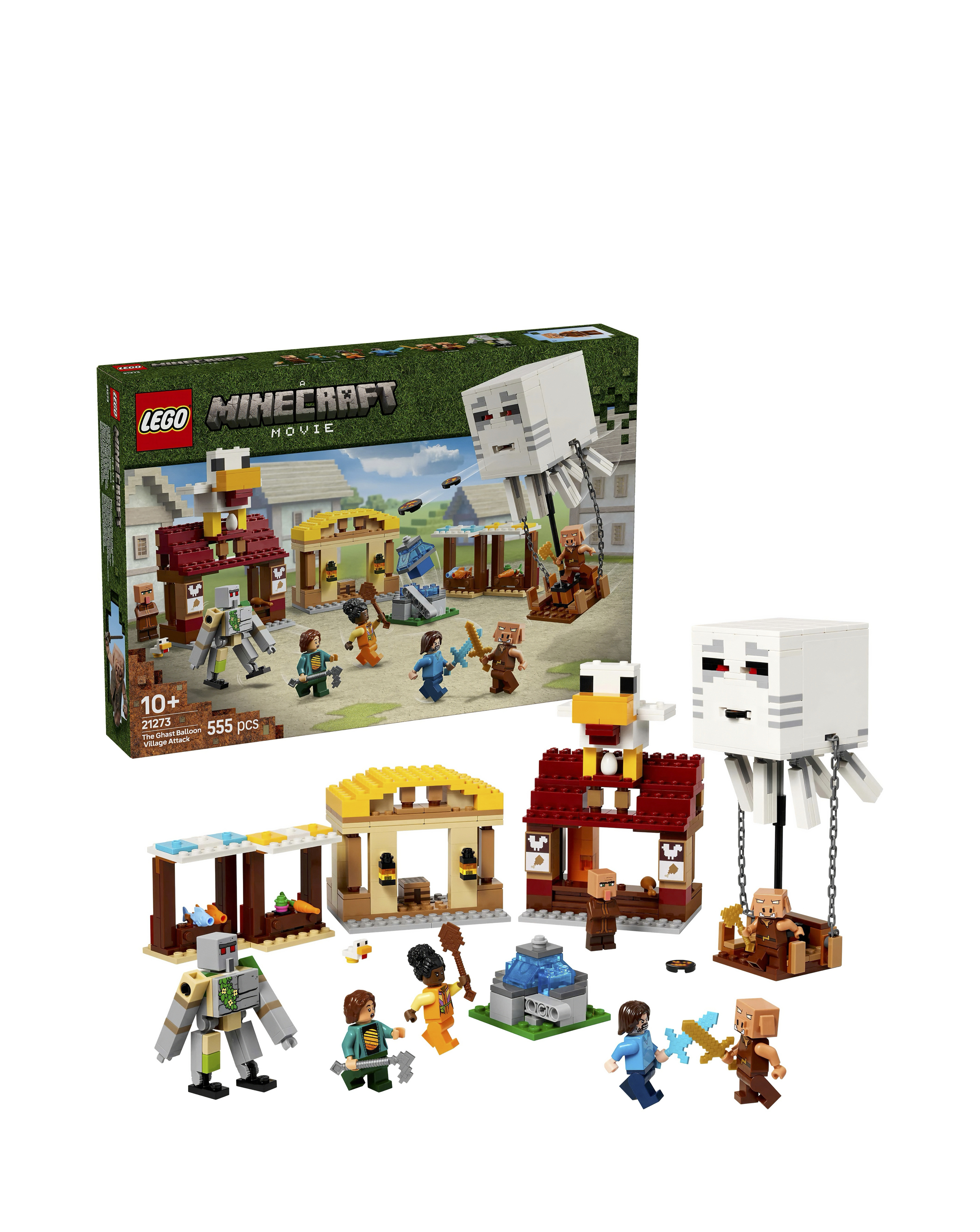LEGO Minecraft The Ghast Balloon Village