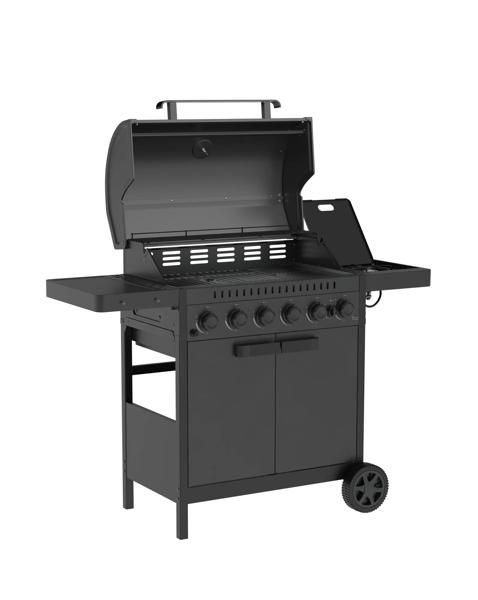 Ottimo 420 6 Gas Barbecue & Side Burner