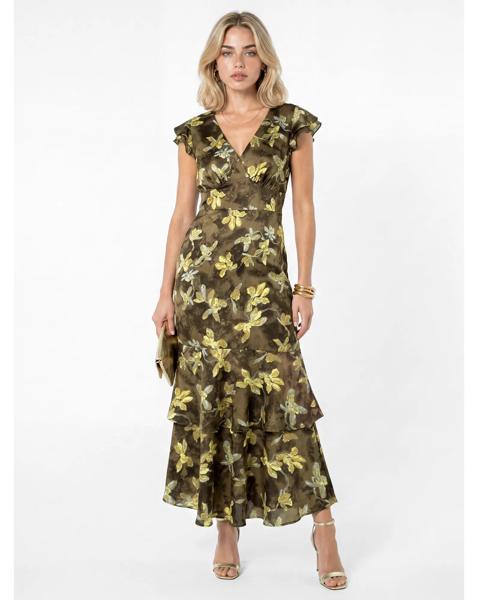 Lovedrobe Floral Print Midaxi Dress