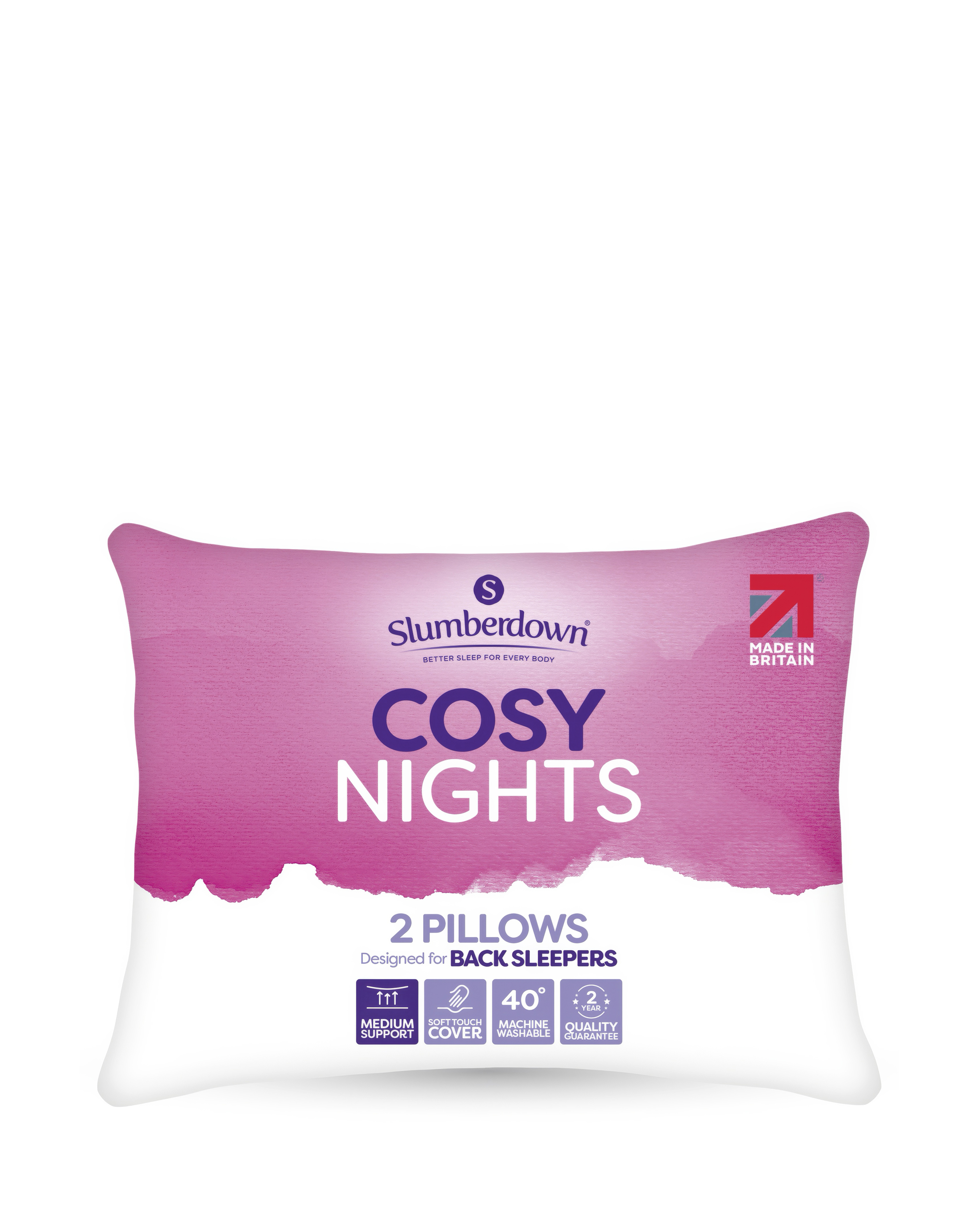 Slumberdown Cosy Nights Back Pillows