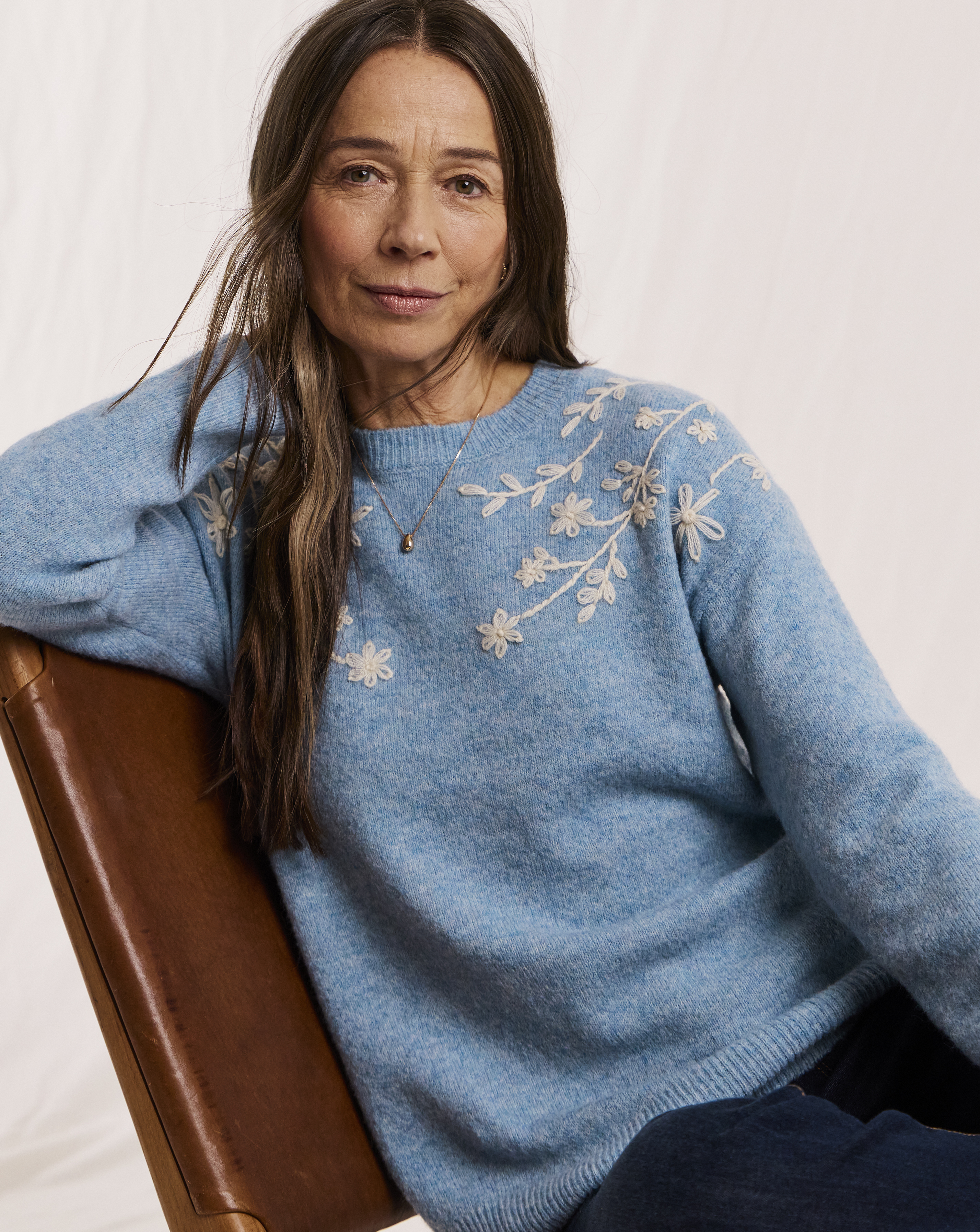 Julipa Floral Embroidered Jumper