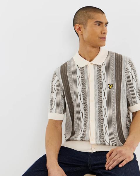 Lyle & Scott Brocade Jacquard Shirt
