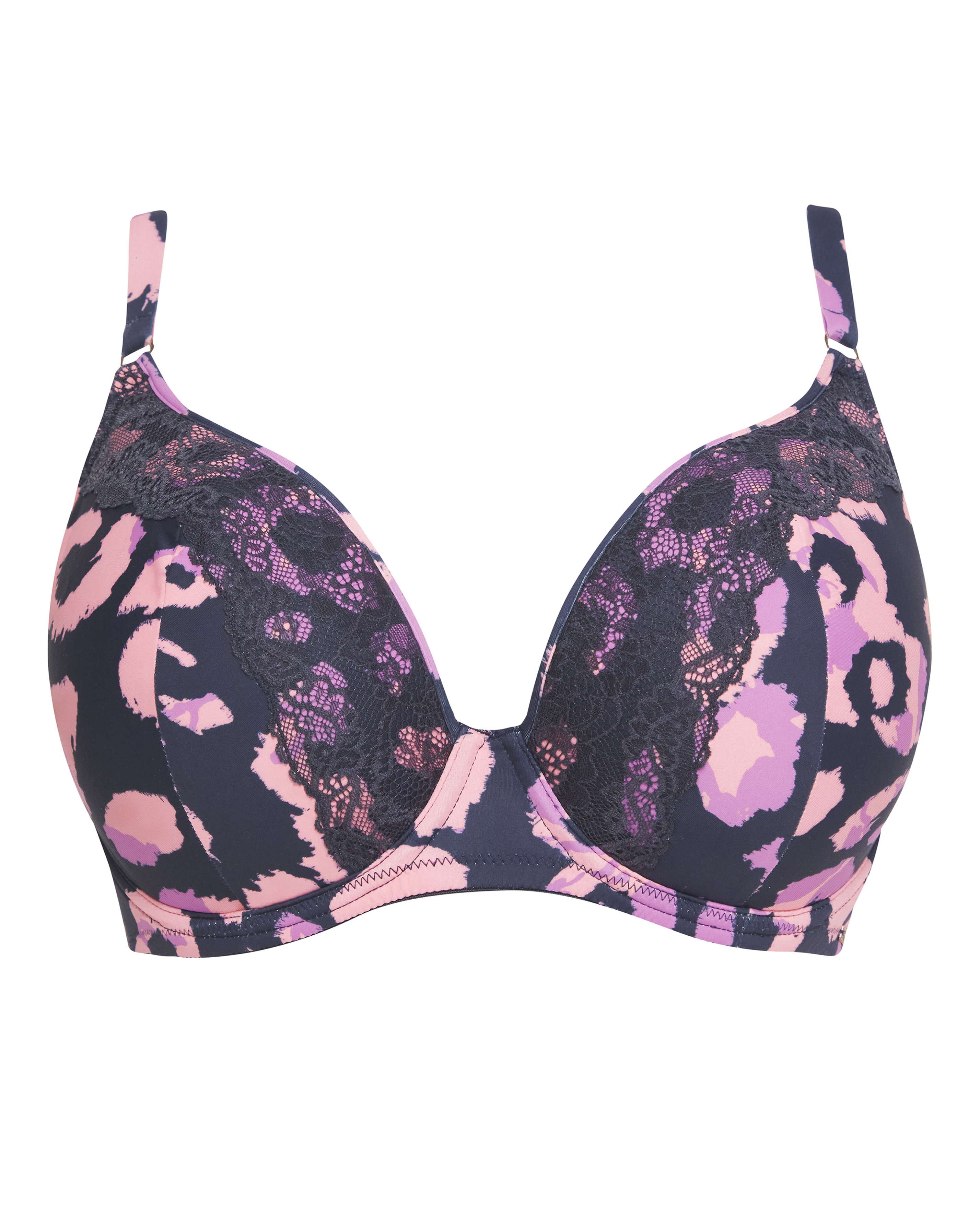 Figleaves Curve Leopard Plunge Bra