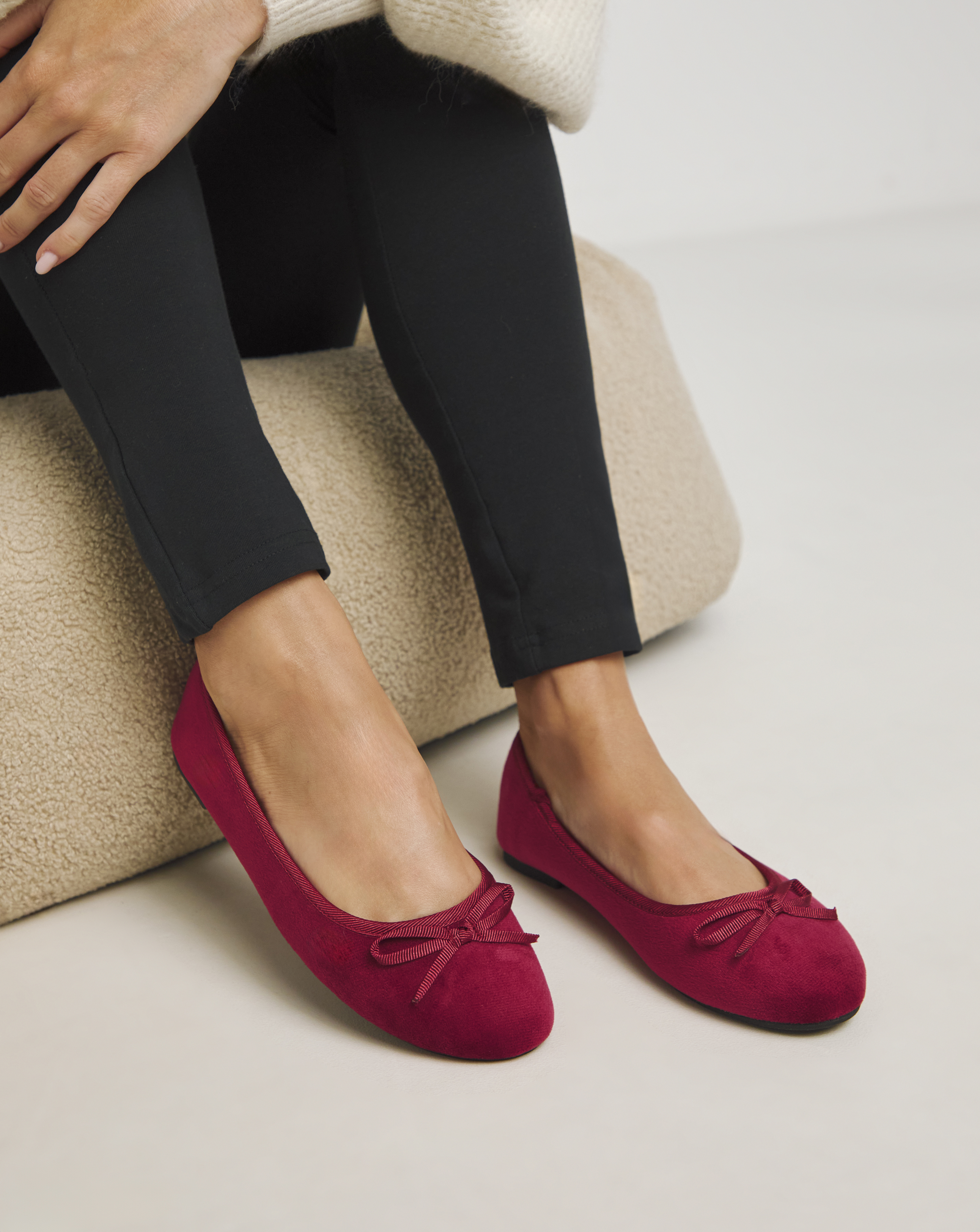 Soft Ballerina Slipper Wide Fit