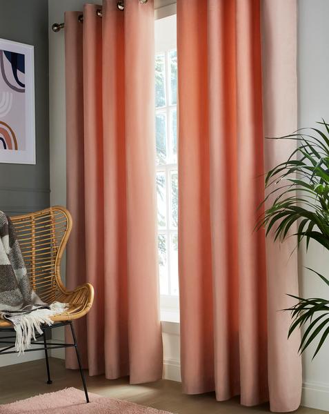 Faux Suede Blackout Curtains