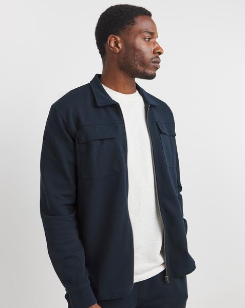 Twill Zip Harrington Jacket Reg