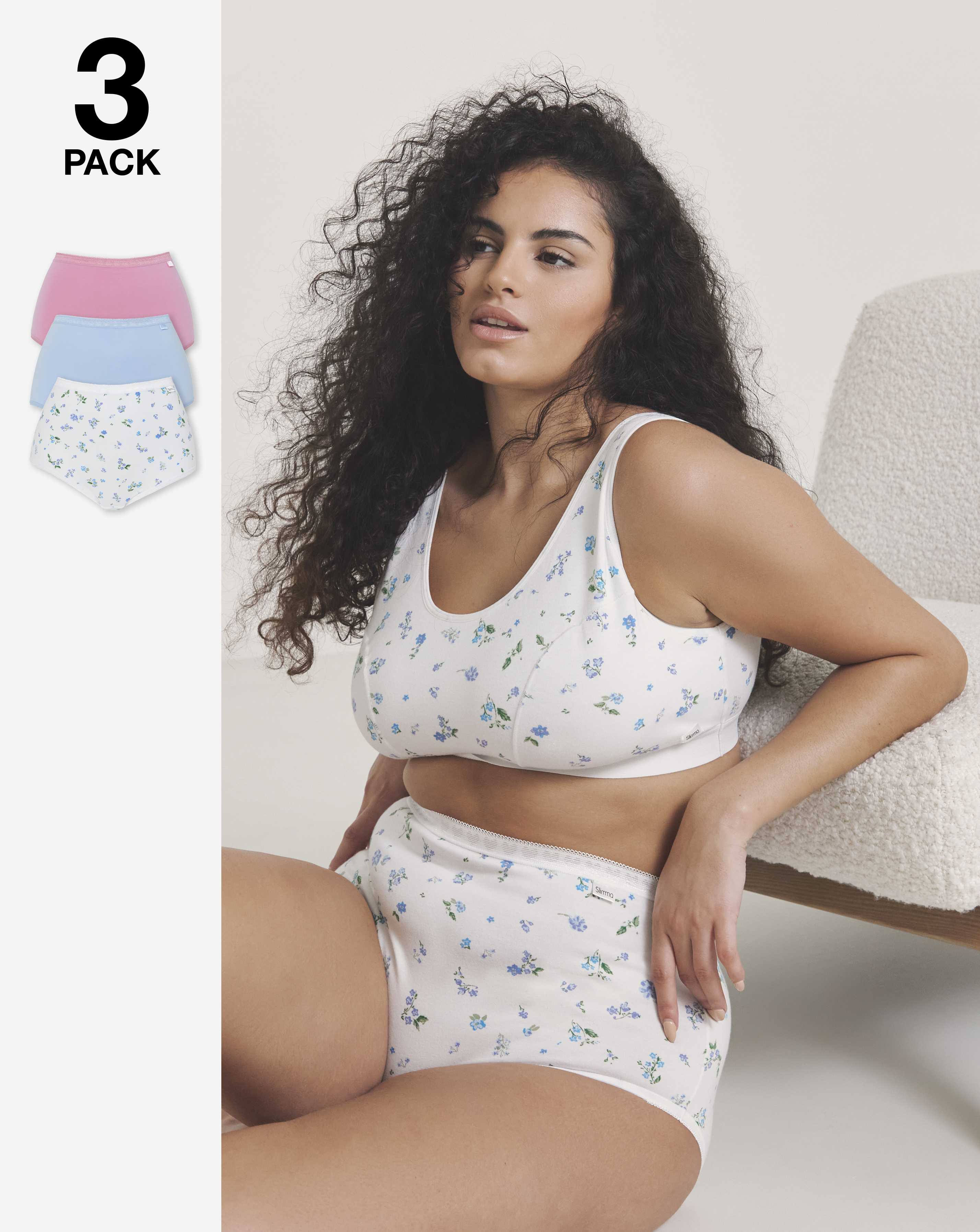 Slimma 3 Pack Full Briefs