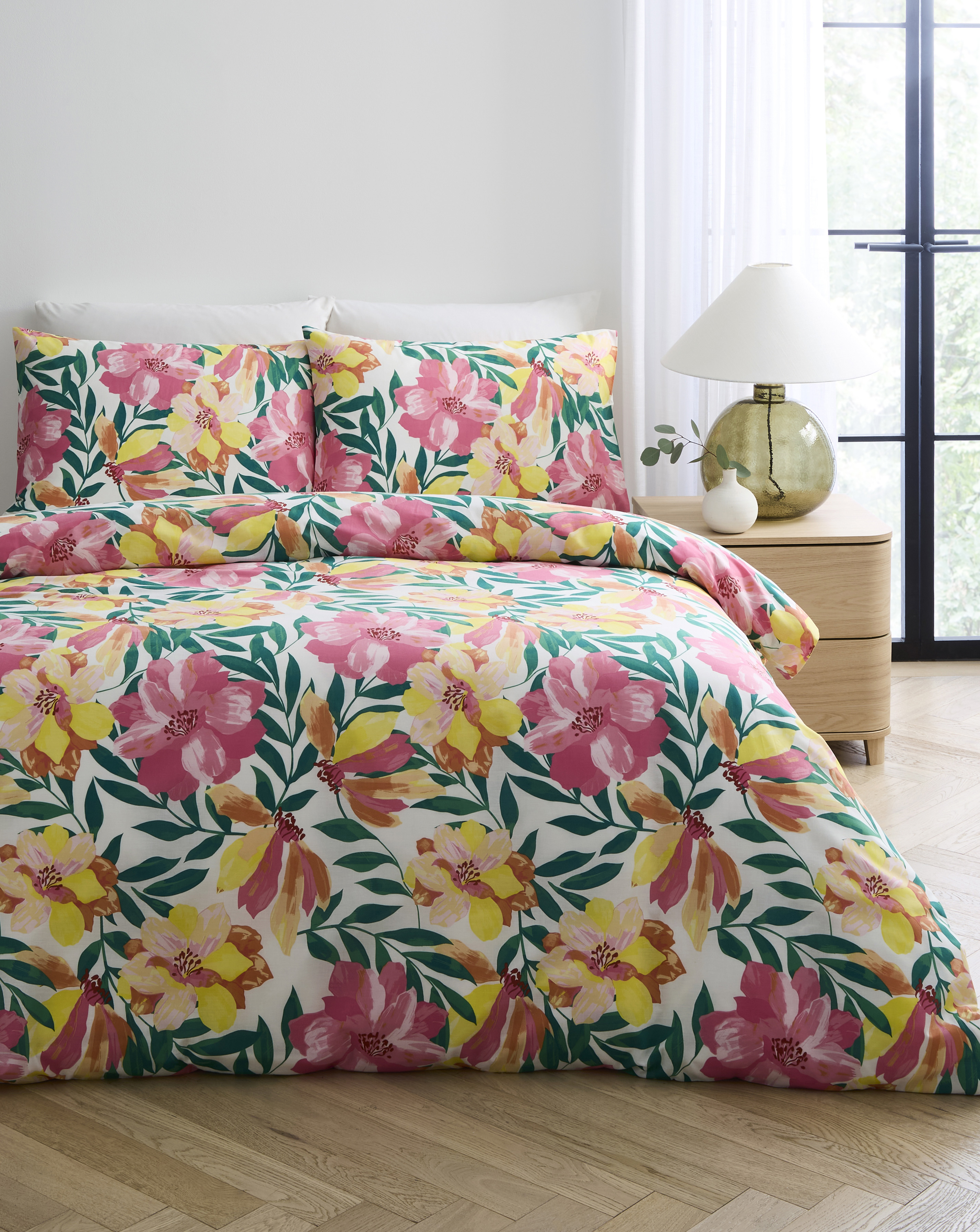 Trina Floral Duvet Cover Set